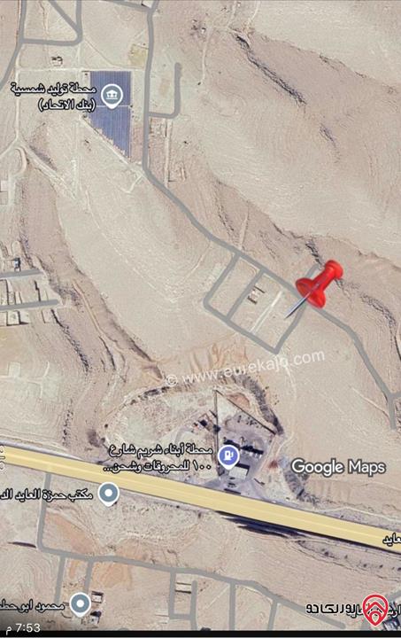 قطعة ارض مساحة 660م للبيع في عمان - شارع ال (100) 