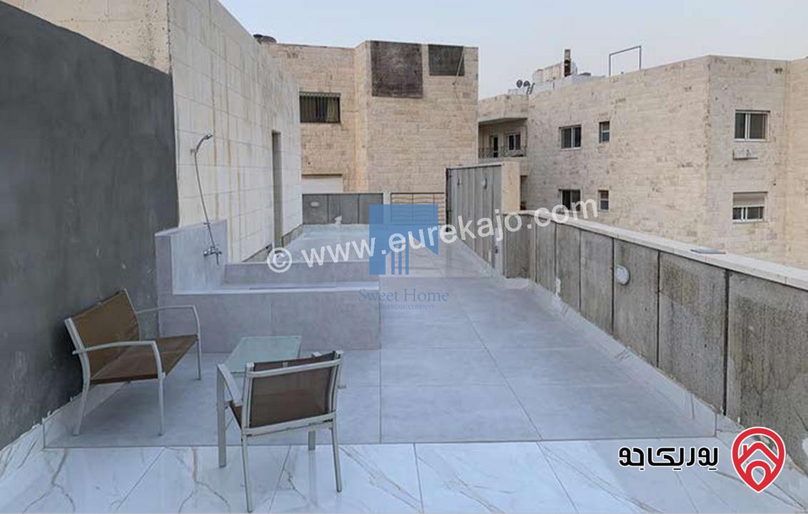 شقة فاخرة للبيع في عمان - دير غبار مقابل صيدلية جونيا طابق ثالث 150م مع روف 130م تشطيب سوبر ديلوكس