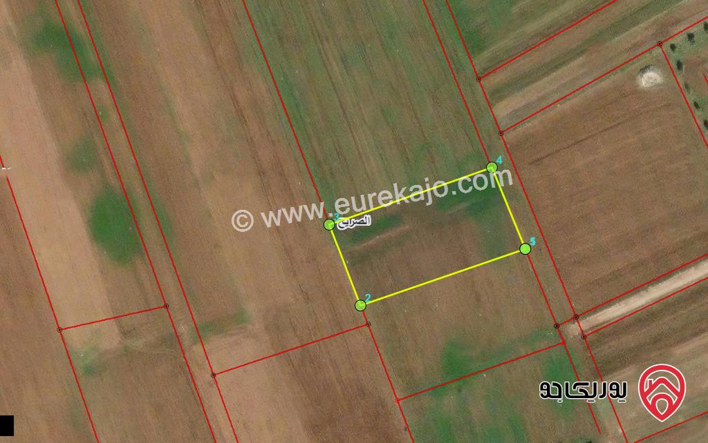 قطعة ارض مساحة 3408م للبيع في اربد - الصريح 