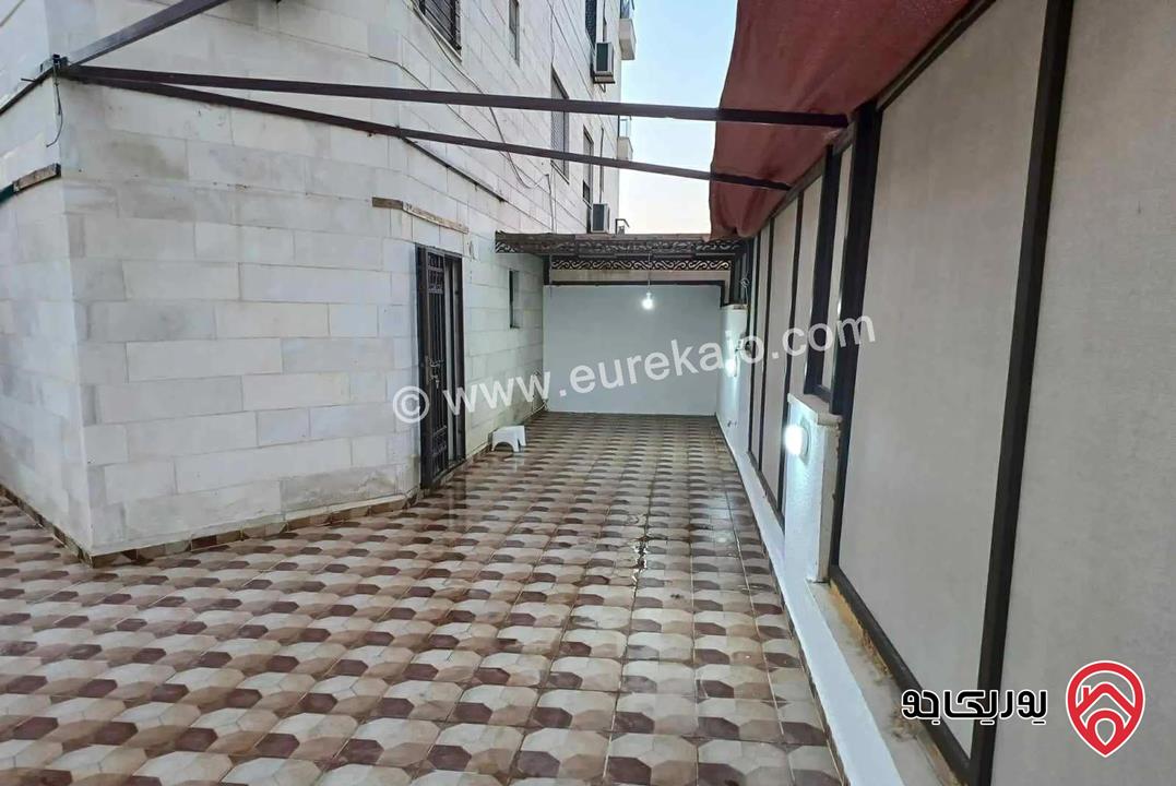 شقة أرضية مساحة 150م داخلي و 150م خارجي للبيع في عمان - حي الصحابة