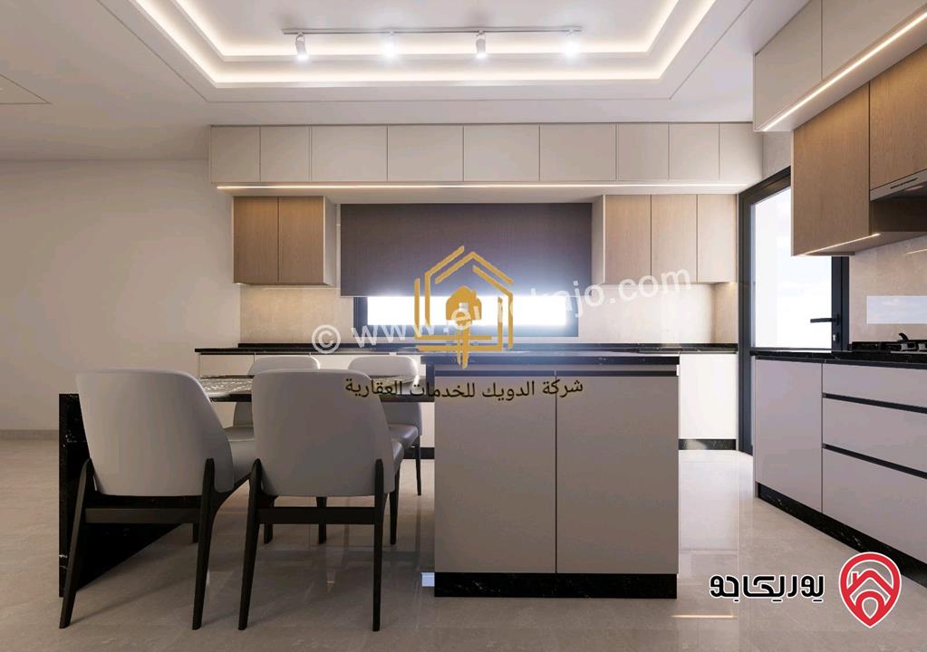 شقة جديدة لم تسكن مساحة 230م داخلي و 250م خارجي للايجار في عمان - الجبيهة 