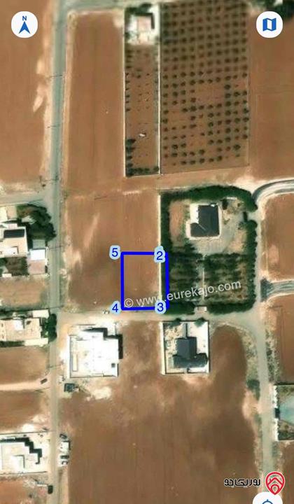 قطعة ارض مساحة 805م للبيع في عمان - منطقة منجا 