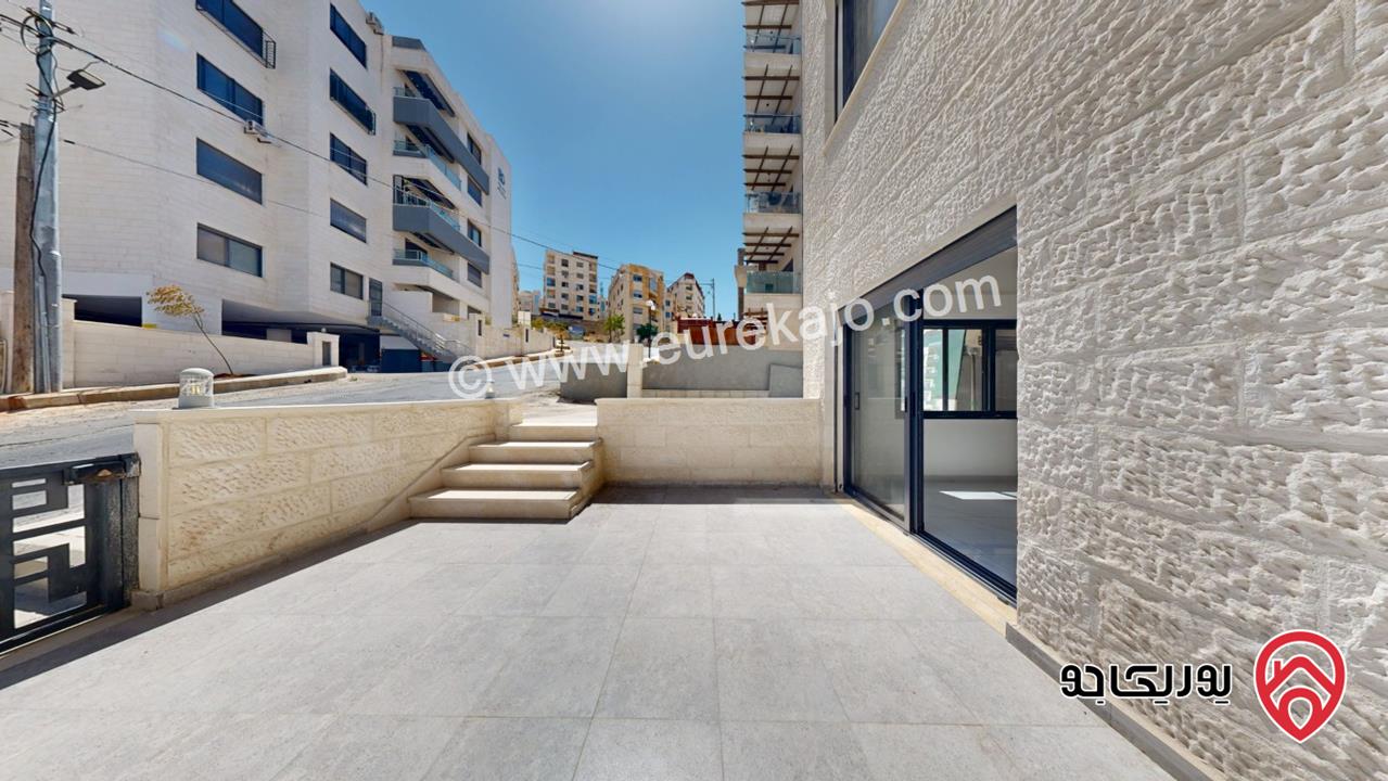 شقة طابق ارضي مساحة 150م مع كراج و مدخل مستقل للبيع في عمان - ضاحية الرشيد كاش او اقساط