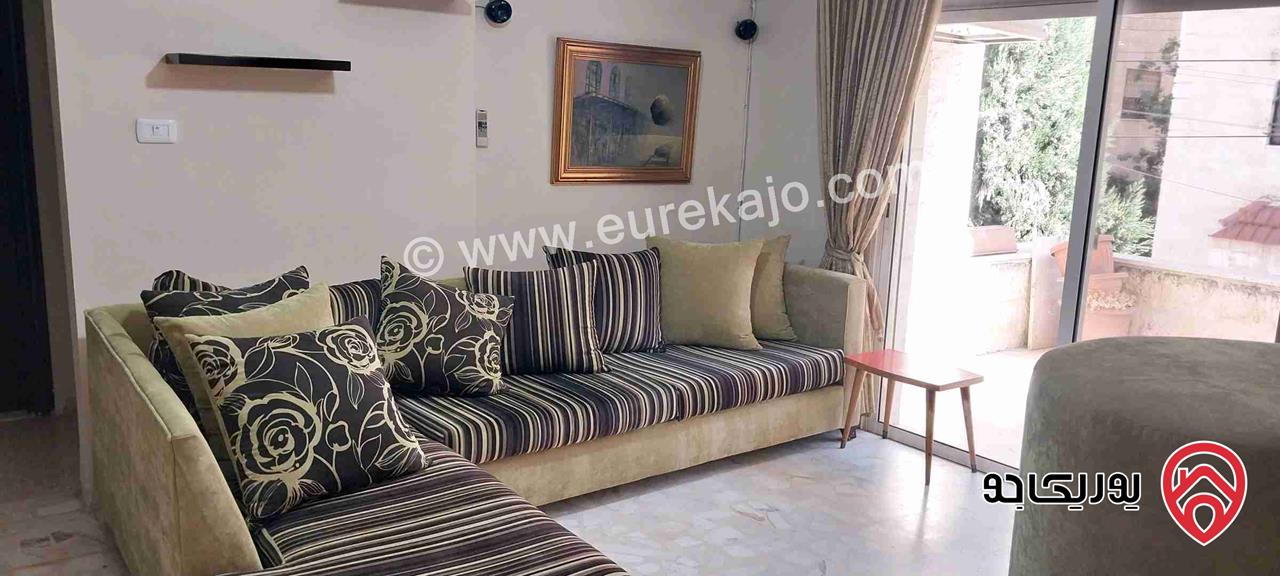 شقة طابقية مفروشة مساحة 161م للايجار في عمان - ضاحية الرشيد من المالك مباشرة 