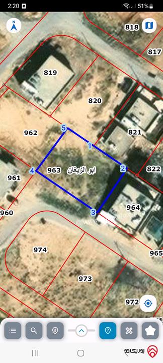 من المالك مباشرة قطعة أرض مساحة 477م للبيع في الزرقاء - ابو الزيغان الشرقي 