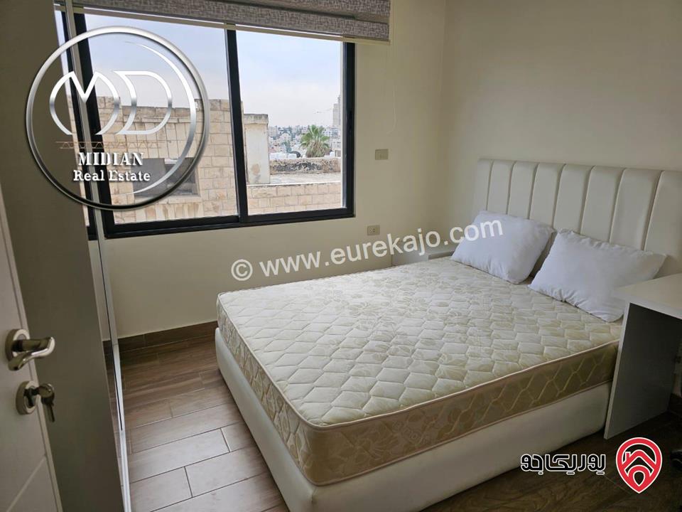 شقق مفروشة للايجار في عمان - الشميساني مساحات 100م & 130م تشطيبات ديكورات فندقية فرش فاخر اطلالة جميلة