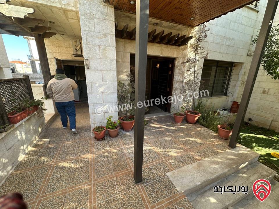 شقة طابق أرضي مساحة 160م للايجار في عمان - خلدا