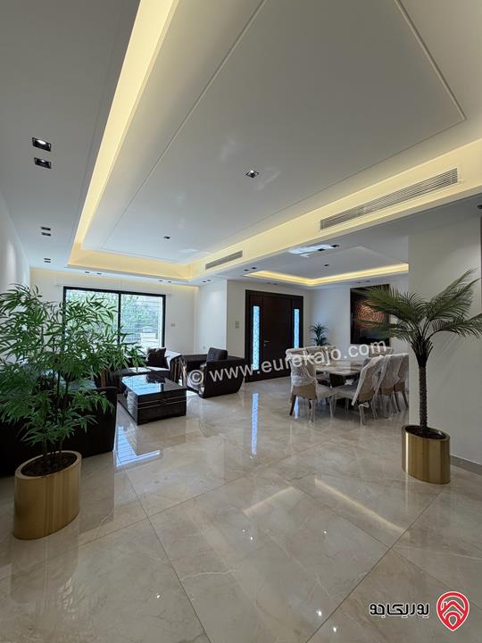 Ground Floor Apartment 240 Sqm with Private Garden 300 Sqm for rent in Amman - Abdoun