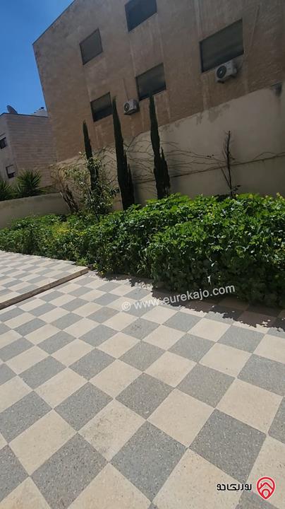 شقة ارضية مساحة 166م داخلي و 140م خارجي للبيع في عمان - الجاردنز 