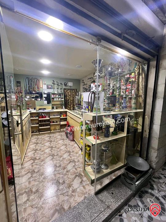 محل اراجيل ودخان للبيع في عمان - طبربور أبو عليا