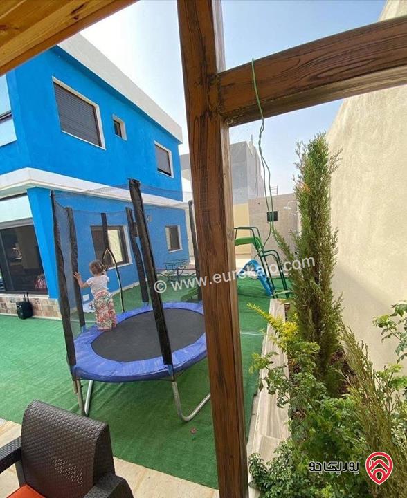 مزرعة مساحة الأرض 513م والبناء 154م للبيع في البحر الميت منطقة الغور شميساني 