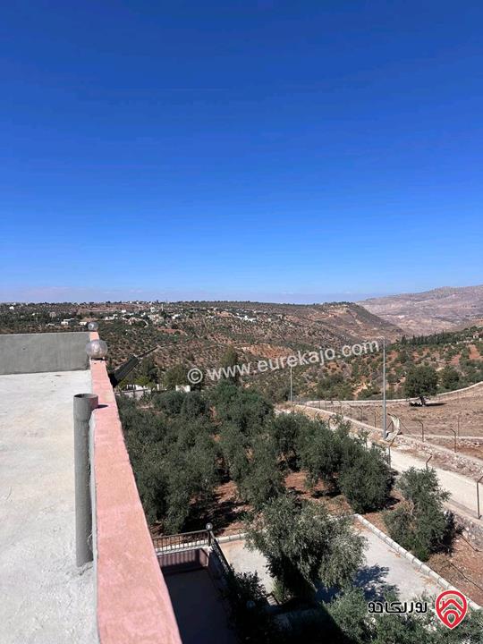 مزرعة مساحة الأرض 4 دونم و البناء 280م للبيع في السلط - الصبيحي