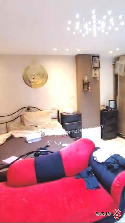 شقة شبه ارضية مساحة 140م داخلي و 120م خارجي للبيع في عمان - ضاحية الاقصى 