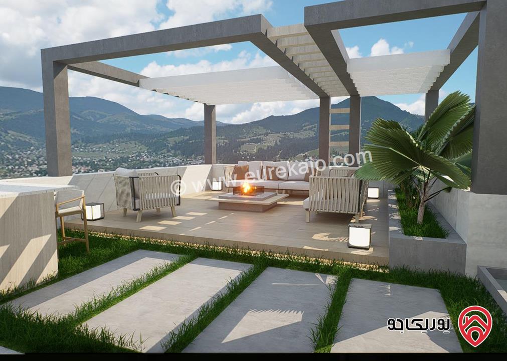  فيلا فاخرة جديدة مساحة 450م على أرض 450م للبيع  في عمان – الفحيص / الرهوة 