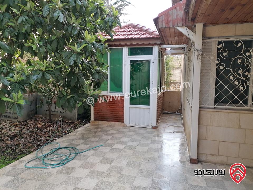 شقة ارضية مساحة 196م مفروشة مع حديقة 150م للبيع في عمان - الدوار الرابع مقابل جسر عبدون - المنطقة الدبلوماسية