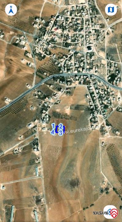 قطعة ارض مساحة 2 دونم و 11م للبيع في المفرق