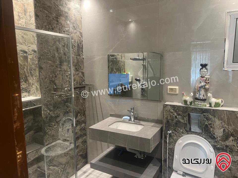 شقة فاخرة للبيع في عمان - أم السماق قرب مدارس الجزيرة طابق اول 128م تشطيب سوبر ديلوكس بسعر مغري