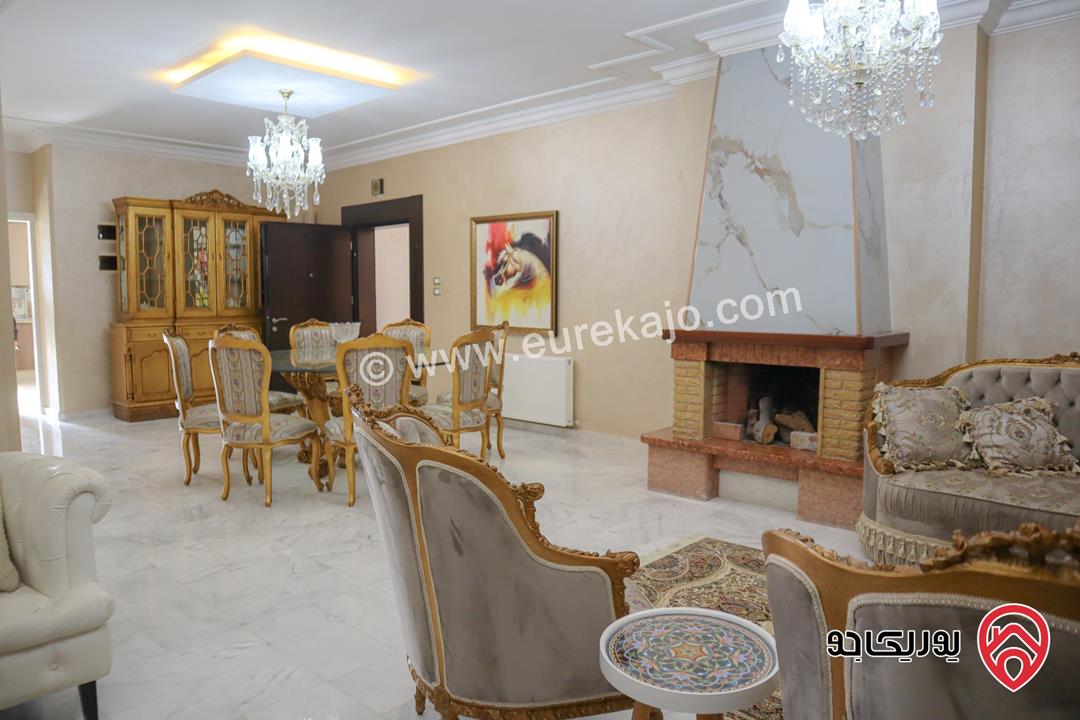 شقة مفروشة طابق ثاني مساحة 262م للإيجار في عمان - دير غبار