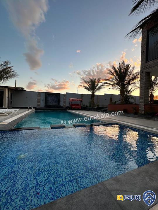 شاليه - مزرعة Palma Chalet للايجار اليومي في البحر الميت - الروضة 