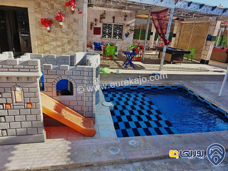 شاليه - مزرعة The coach farm للايجار اليومي في طريق المطار 