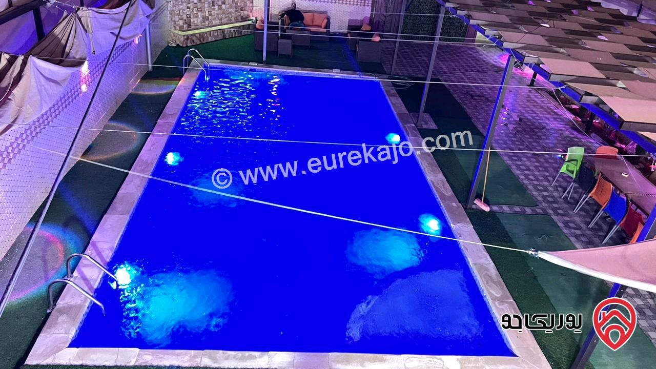 شاليه مساحة البناء 100م على أرض 288م للبيع المستعجل في البحر الميت - الكرامة