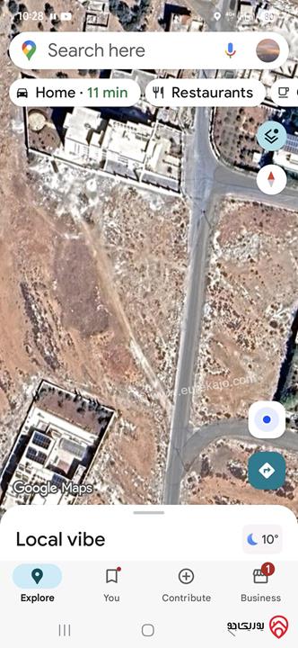 أرض مساحة 4 دونم و 196م للبيع في عمان - ناعور خربة خليفة