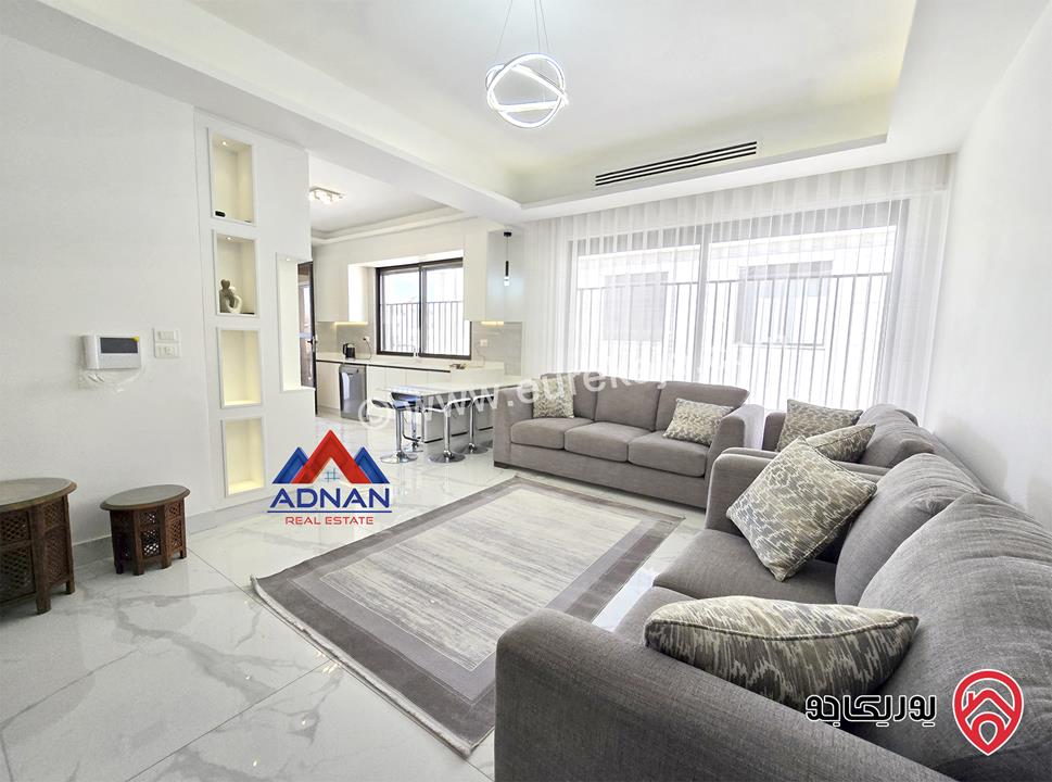 شقة طابق ثالث دوبلكس مساحة 250م مفروشة للإيجار في عمان - عبدون 