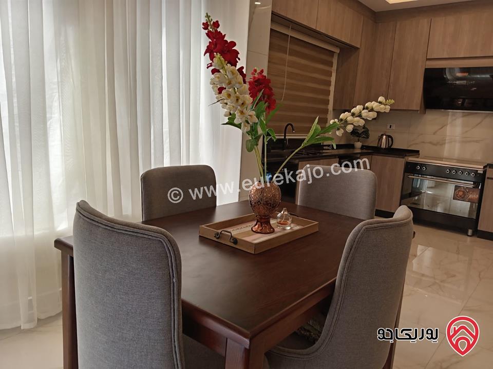 شقة فاخرة مفروشة مساحة 130م للايجار في عمان - ام اذينة