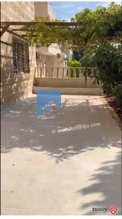شقة أرضية مميزة للبيع في عمان - أم السماق - خلف الدر المنثور 210م مع حديقة وترسات 120م بسعر مغري