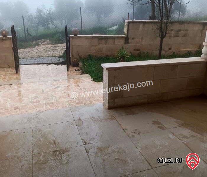 شقة أرضية مساحة 200م مع حديقة 100م ومدخل خاص فارغة للايجار في عمان - مرج الحمام