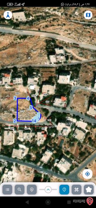 قطع أراضي بمساحات وأسعار مختلفة كما موضحة بالاعلان للبيع في السلط كافة المناطق