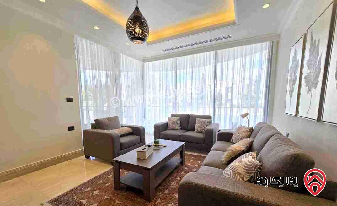 شقة فخمة مفروشة طابق ثاني مساحة 170م للايجار من المالك مباشرة في عمان - خلدا