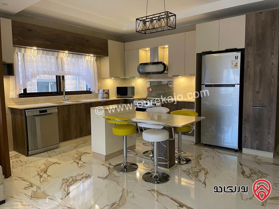 شقة مفروشة مساحة 145م طابق ثاني للايجار في عمان - جبل اللويبدة