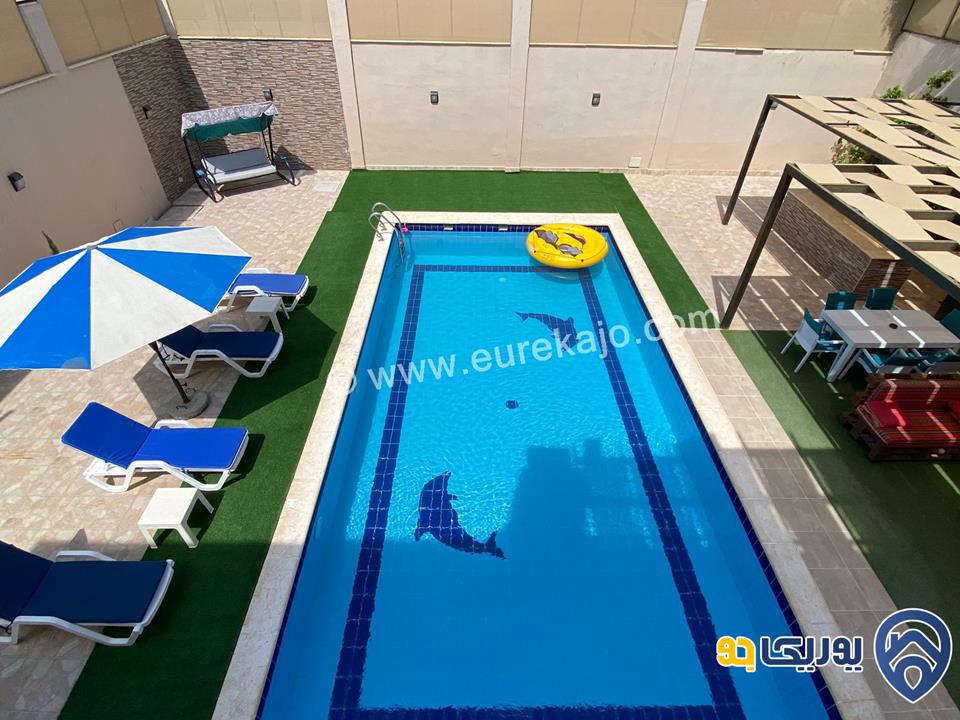 شاليه - مزرعة Tropical Island Villa للايجار اليومي في البحر اليمت 