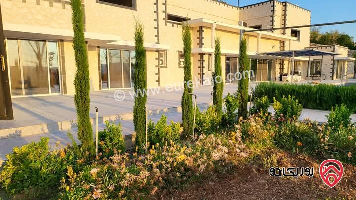 شاليهات عدد 3 على أرض 10 دونم للبيع في الزرقاء - اجمل مناطق بيرين 