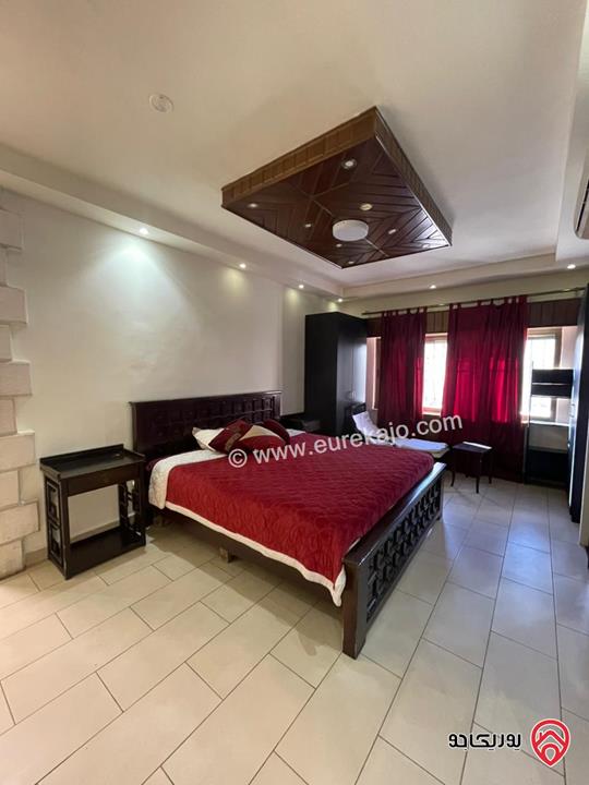 شقة مفروشة طابق ارضي مساحة 325م للايجار في عمان - ضاحية الرشيد