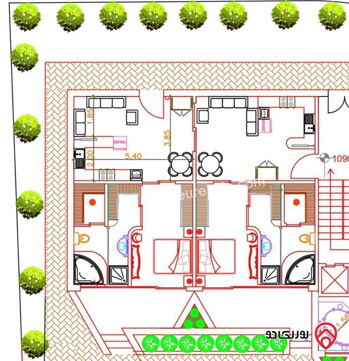 ارض سكنية مساحة 1 دونم و 260م للبيع أو للمبادلة في عجلون راس منيف موقع رائع