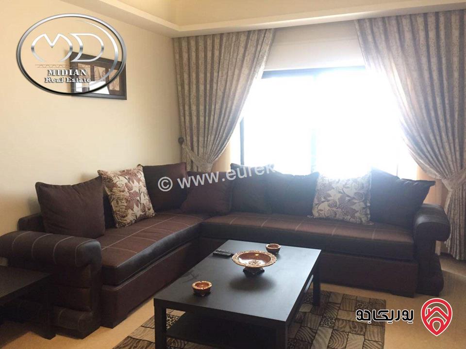 شقق و استديوهات مفروشة للايجار في عمان - ام السماق مساحة 60م تشطيبات و فرش سوبر ديلوكس باسعار مميزة