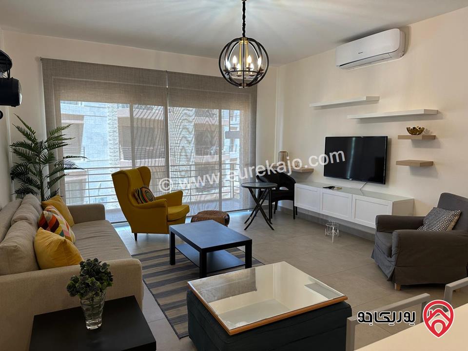 شقة فاخرة مفروشة مساحة 100م للايجار في عمان - عبدون