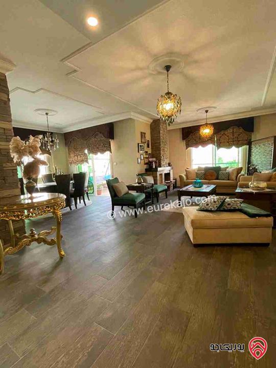 شقة فاخرة مساحة 213م طابق ثاني للبيع في عمان - مرج الحمام قرب دوار البرديني 