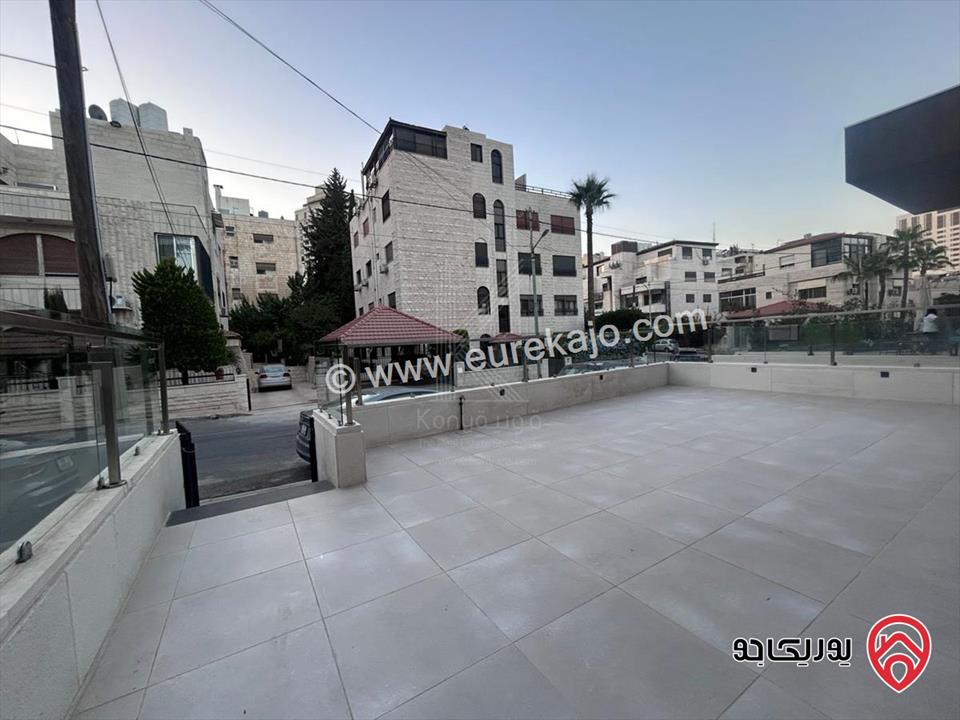 شقة مفروشة فاخرة أرضية مساحة 180م للايجار في عمان - عبدون