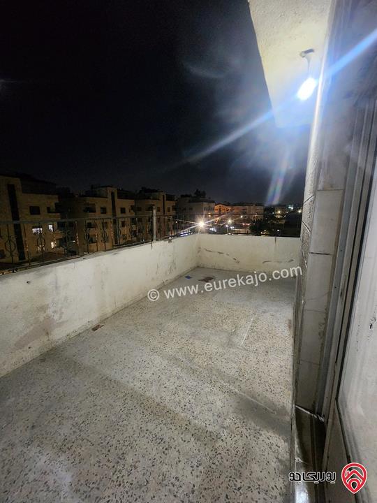 شقة طابق ثالث مساحة 130م داخلي و ترس 60م للبيع في عمان - ضاحية الحاج حسن 