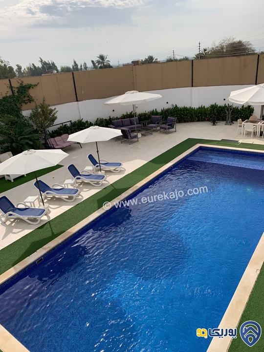 جولة ثلاثية الابعاد - مزرعة Lili Villa للايجار اليومي في البحر الميت - جوفة الكفرين
