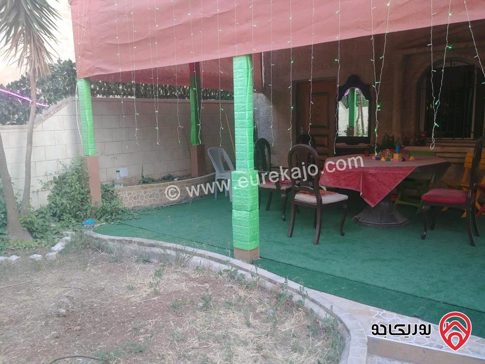 شقة طابق أرضي دوبلكس دوبلكس مساحة 302م داخلي و 80م خارجي للبيع في عمان - ام السماق