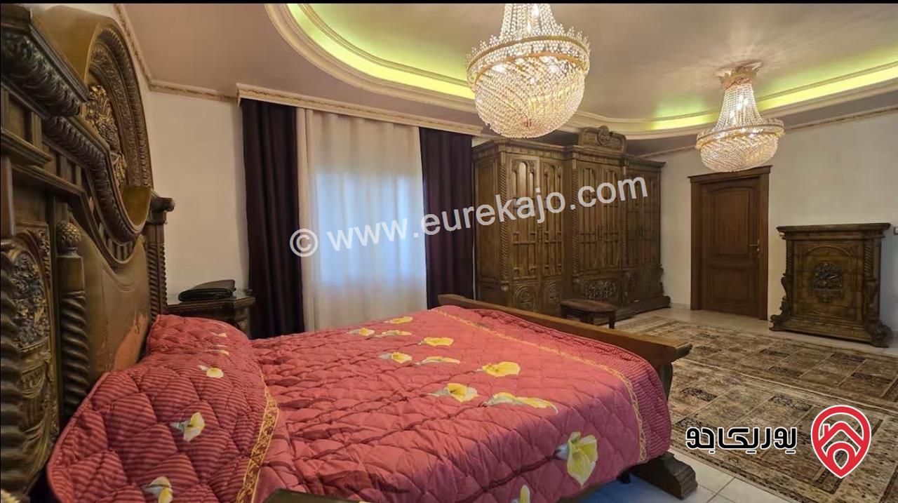 شقة طابق ثالث دوبلكس مساحة 650م للايجار مفروشة في عمان - دير غبار