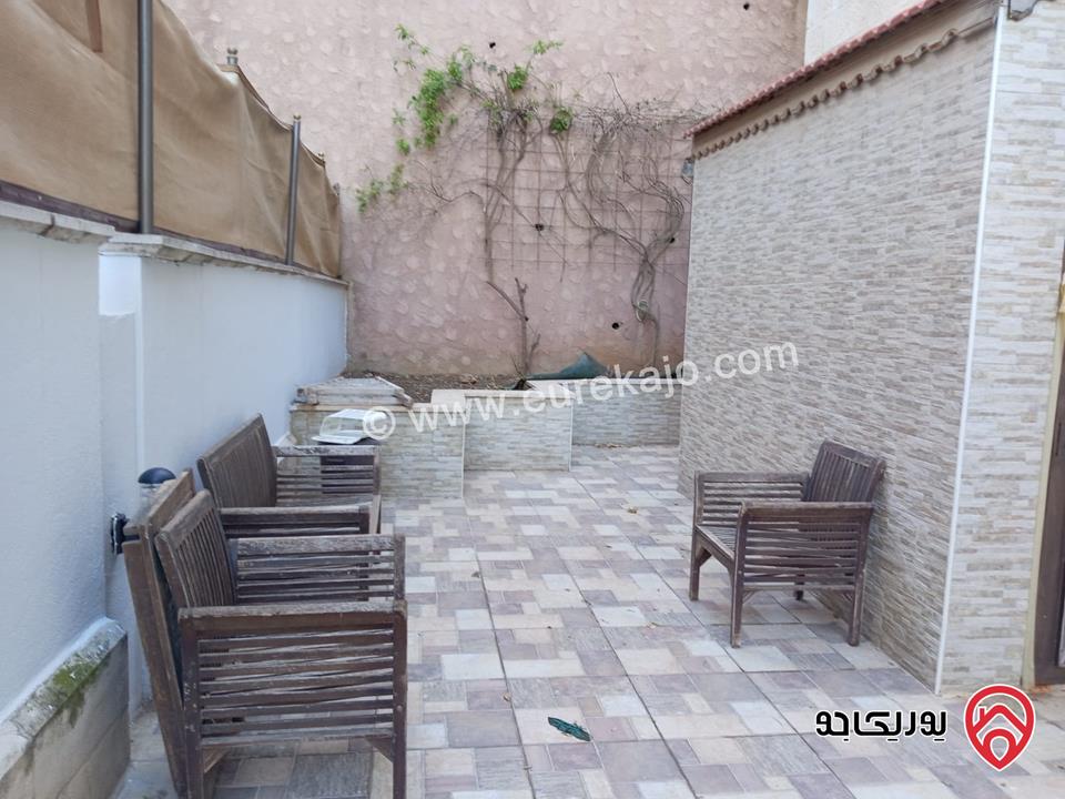 شقة تسوية مساحة 180م داخلي و 200م خارجي مفروشة للايجار في عمان - عبدون