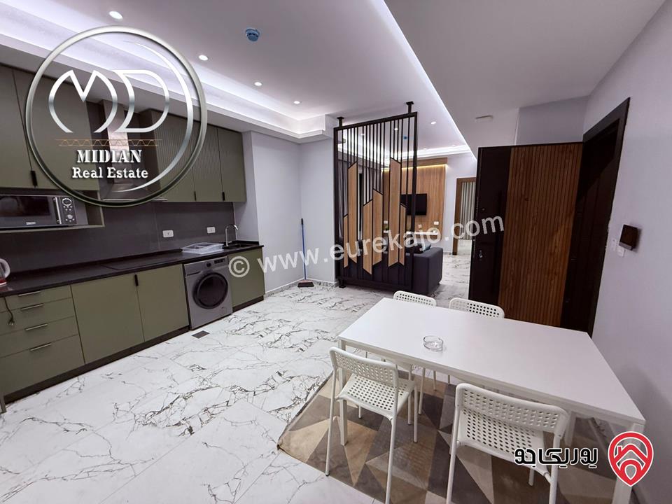 شقق و استديوهات مفروشة للايجار في عمان - ام السماق تشطيبات و ديكورات فندقية فرش عصري فاخر بأسعار مميزة