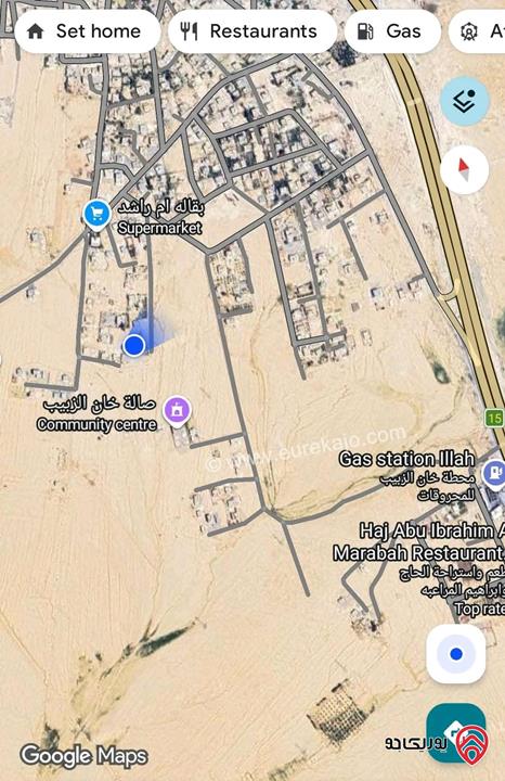 قطعة أرض مساحة 3 دونم للبيع في قرية خان الزبيب أراضي جنوب عمان