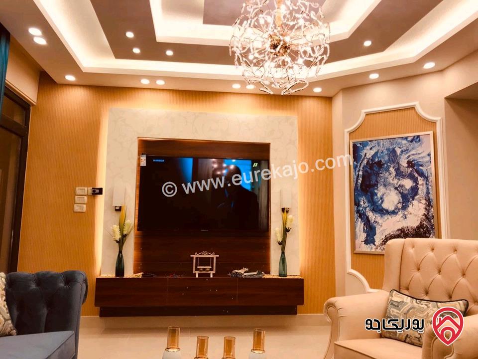 شقة أرضية مساحة 100م للبيع مفروشة في عمان - عبدون