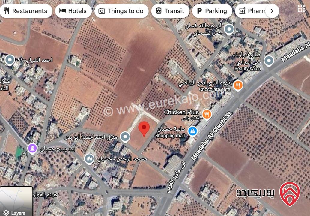 ارض سكنية مساحة 483م للبيع في عمان - ناعور قرمية حسبان